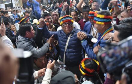 Marlon Vargas presidente de la Conaie