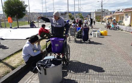 cortes de agua en el sur de Quito