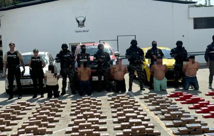 Manta - decomiso de droga