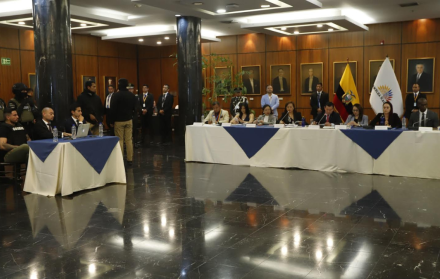 Daniel Salcedo compareció ante la Mesa de Fiscalización de la Asamblea, el 17 de julio del 2025.