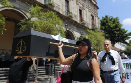 protestas elecciones judiciales