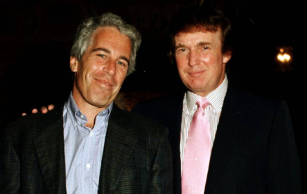 Jeffrey Epstein y Donald Trump