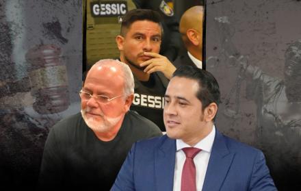 DANIEL SALCEDO, CARLOS PAREJA YANNUZZELLI Y RONNY ALEAGA EN ASAMBLEA