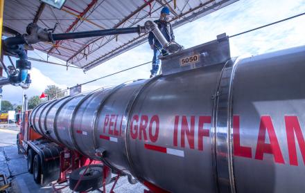 Despacho de combustibles desde el Beaterio