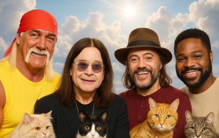 Hulk Hogan, Ozzy Osbourne, Chuck Mangione y Malcolm-Jamal Warner
