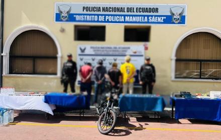 Detenidos en operativo