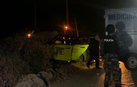 El levantamiento del cuerpo en el lugar del suceso