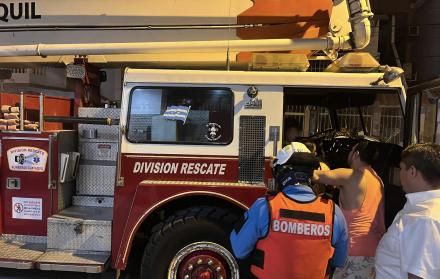 Menor rescatado en Guayaquil