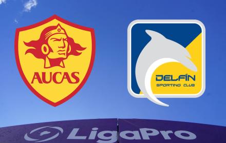 Aucas vs. Delfín, LigaPro 2025, en vivo