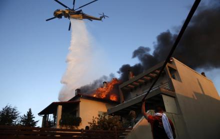 Incendios en Grecia