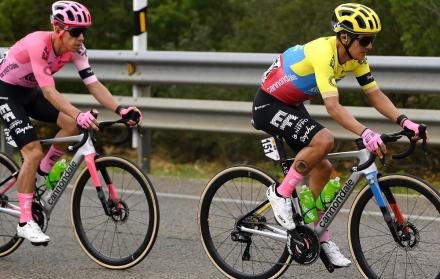 Giro de Rigo, Richard Carapaz, Rigoberto Urán, ciclismo, competencia, cierres viales, Quito