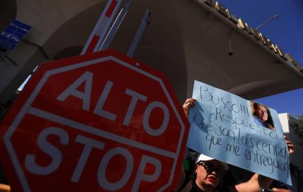 Protesta en Ciudad Juárez México