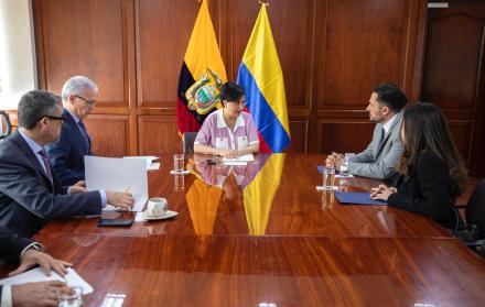 Durante la reunión se discutieron mecanismos para facilitar el traslado de ciudadanos colombianos privados de libertad en Ecuador