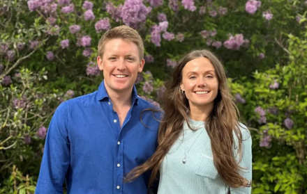 Hugh Grosvenor, duque de Westminster y Olivia Henson