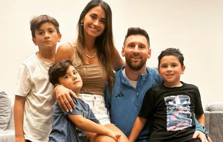 lionel messi familia