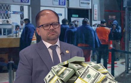 La deportación en curso de mil ciudadanos colombianos privados de libertad representa un ahorro superior a los cuatro millones de dólares anuales, según informó John Reimberg.