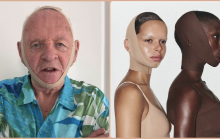 Faja facial tipo Face Wrap