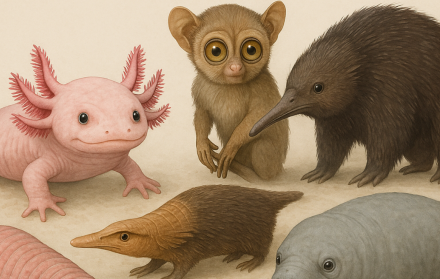 Animales únicos y raros