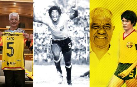 Pepe Paes estuvo en los 70 y 80 en Barcelona SC.