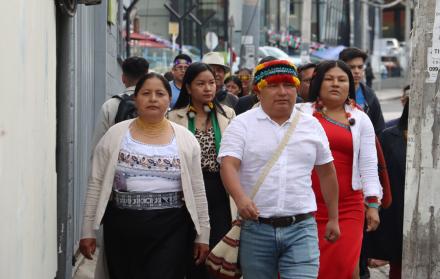 Marlon Vargas presidente de la Conaie