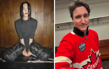 Katy Perry y Justin Trudeau