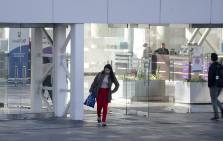 En la plataforma financiera norte, en Quito, trabajan centenas de servidores públicos.