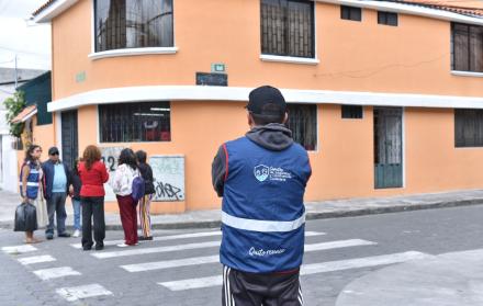 seguridad en barrios de Quito