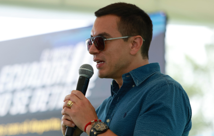 Daniel Noboa, presidente de Ecuador.