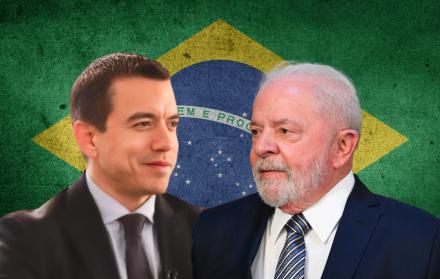 Daniel Noboa sostendrá una reunion con su homólogo Lula Da Silva