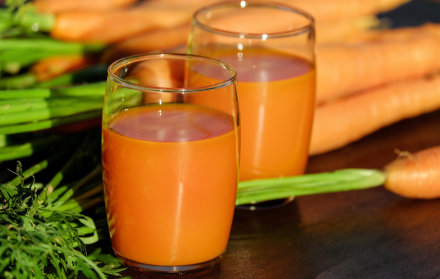 Jugo de zanahoria