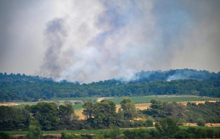 incendio forestal Francia.