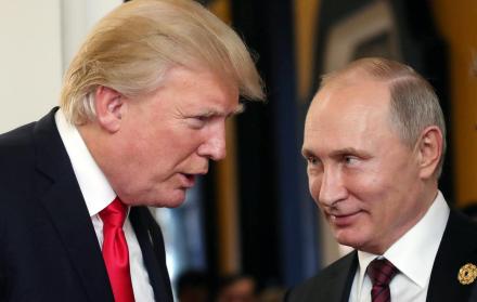 Donald J. Trump. y Vladimir Putin