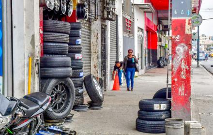 Asesinato en local de llantas de Guayaquil