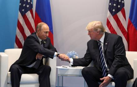 Vladimir Putin y Donald Trump
