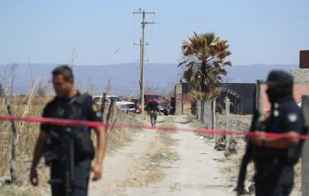 Agentes policiales en México