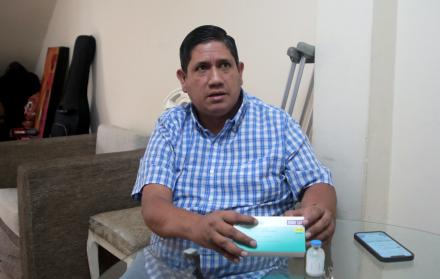 Jorge Sánchez, paciente con hemofilia A