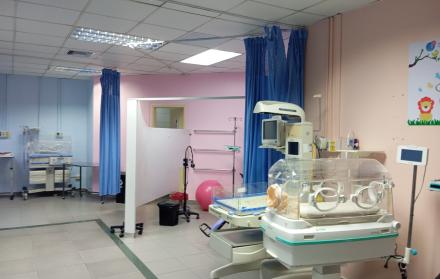 Área de partos del Hospital Universitario