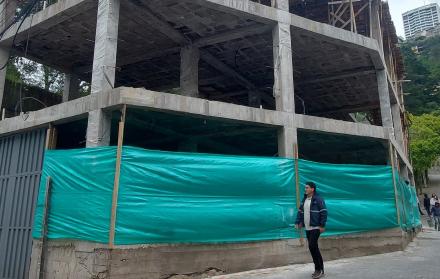 Orden. El Ministerio de Cultura dispuso que se suspenda la obra del edificio en Guápulo.