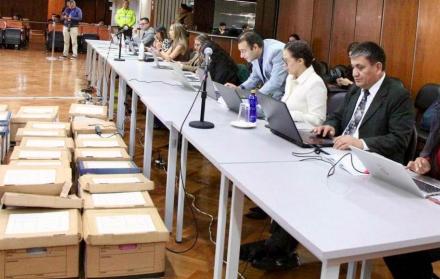El fiscal general (s) Wilson Toainga dijo que desde el 2019 se ha solicitado a la Judicatura que incorpore a más fiscales.