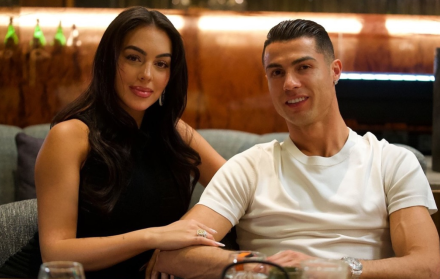 Georgina y Cristiano Ronaldo.