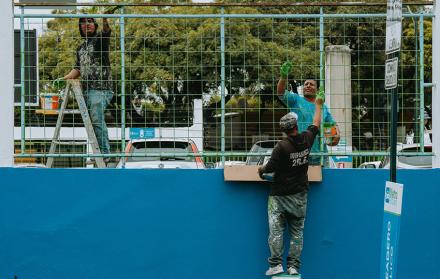 pintada de cerramientos y fachadas en Guayaquil