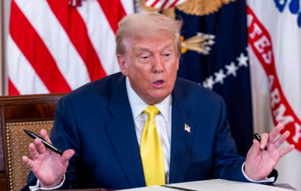 Donald Trump, presidente de Estados Unidos.