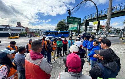 El puente peatonal de la av. América y Rumipamba será removido de esa zona del norte de Quito.