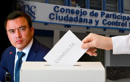 Daniel Noboa ha incluido en su propuesta de consulta popular una pregunta que busca suprimir el Consejo de Participación Ciudadana y Control Social.