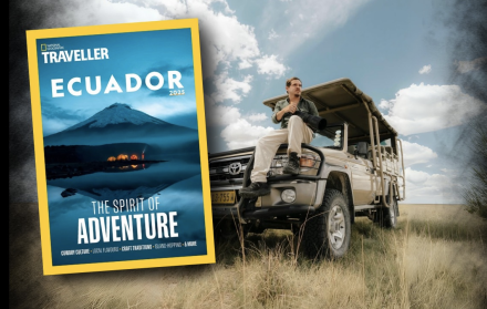 Erick Ramos en portada con National Geographic