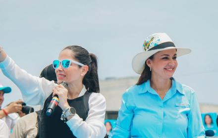 Marcela Aguiñaga y Luisa González