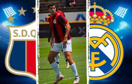 Danilo Carrera, el actor que se ha metido de lleno con Deportivo Quito.
