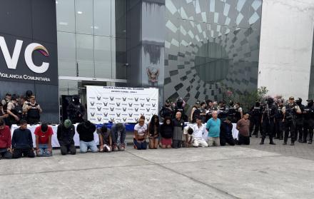 La Policía Nacional ejecutó el Operativo Apolo 24 en varios sectores de Guayaquil, Durán y Los Ríos.