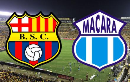 Barcelona Sc recibe a Macará en el estadio Monumental.
