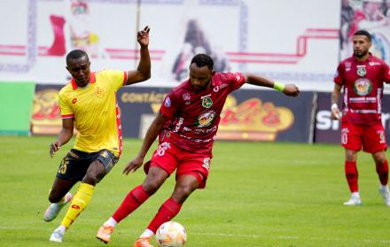 Arce fue el que hizo el gol para Mushuc Runa que le ganó a Aucas 1-0.